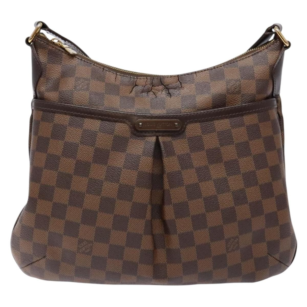 Louis Vuitton LOUIS VUITTON Damier Ebene Bloomsbury PM Shoulder Bag N42251 LV Authentic 135600