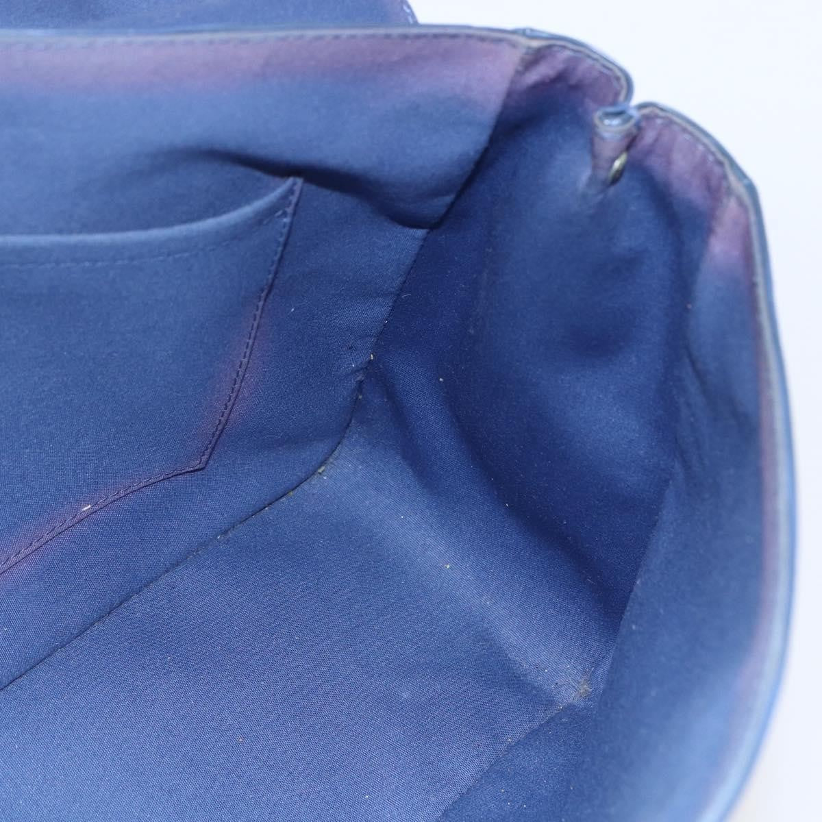 Louis Vuitton LOUIS VUITTON Epi Segur MM Hand Bag Myrtille M5886G LV Authentic 145467