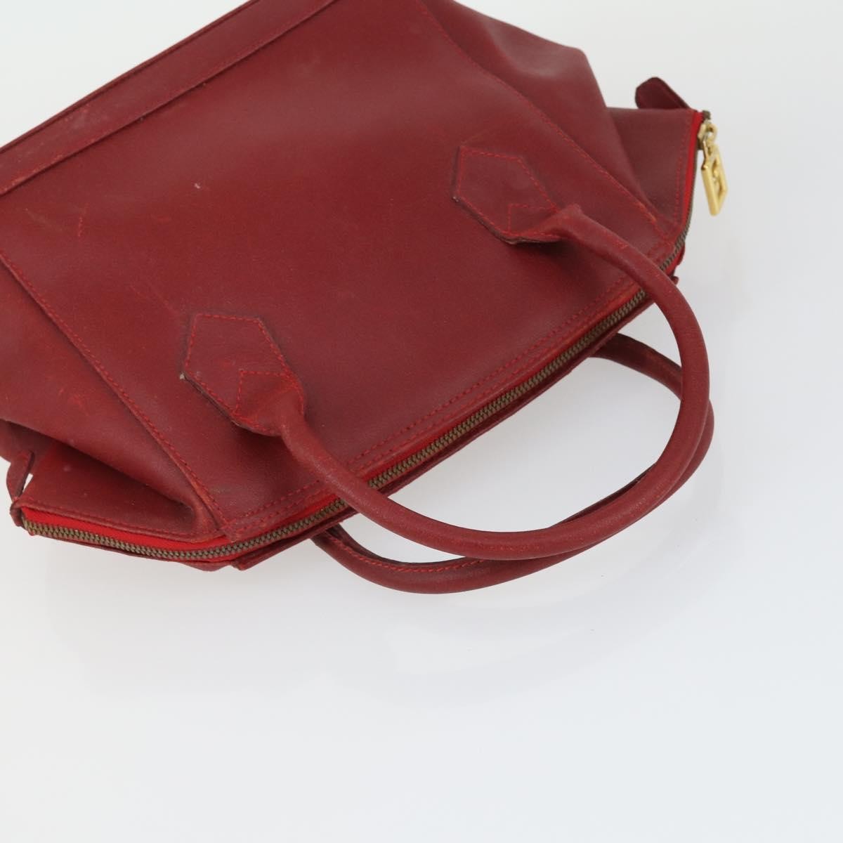 Chanel CHANEL Fendi BALLY LANVIN Bag Leather 4 Set Red Gold black CC Authentic 149827