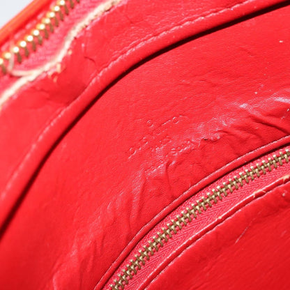 Louis Vuitton LOUIS VUITTON Monogram Vernis Houston Hand Bag Rouge M91092 LV Authentic bs30835