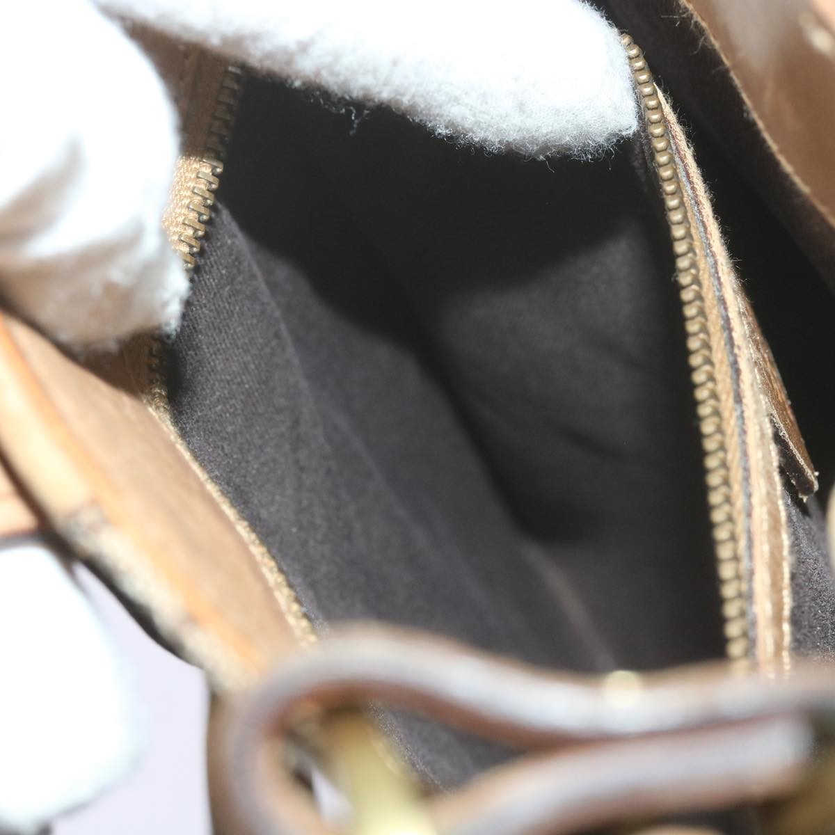 Gucci GUCCI GG Canvas Shoulder Bag Beige 110292 Authentic 61802