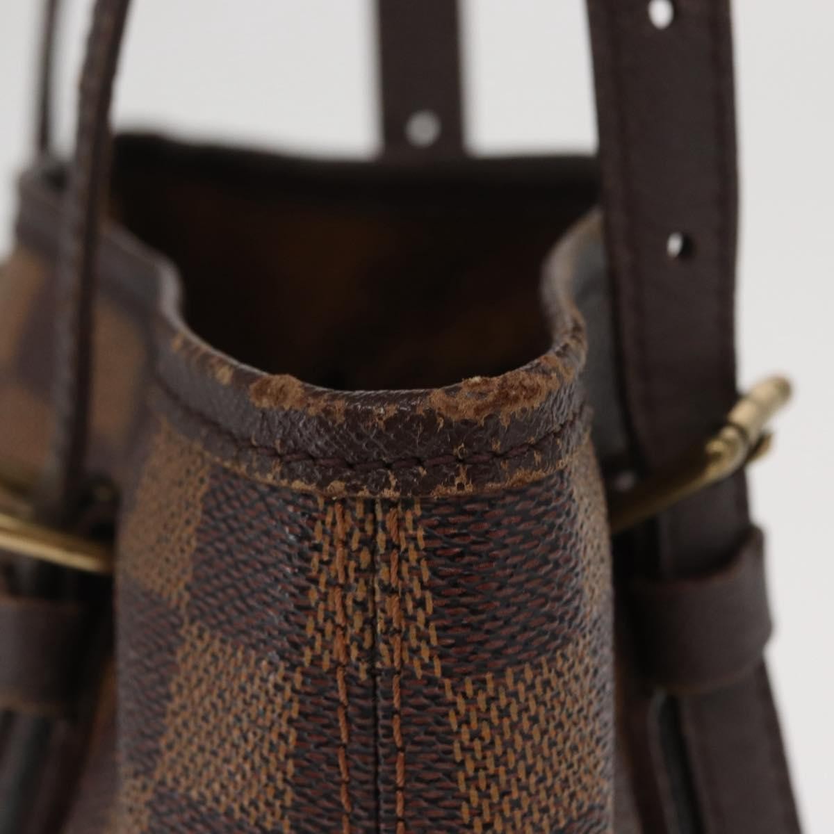 Louis Vuitton LOUIS VUITTON Damier Ebene Marais Shoulder Bag N42240 LV Authentic BA10212