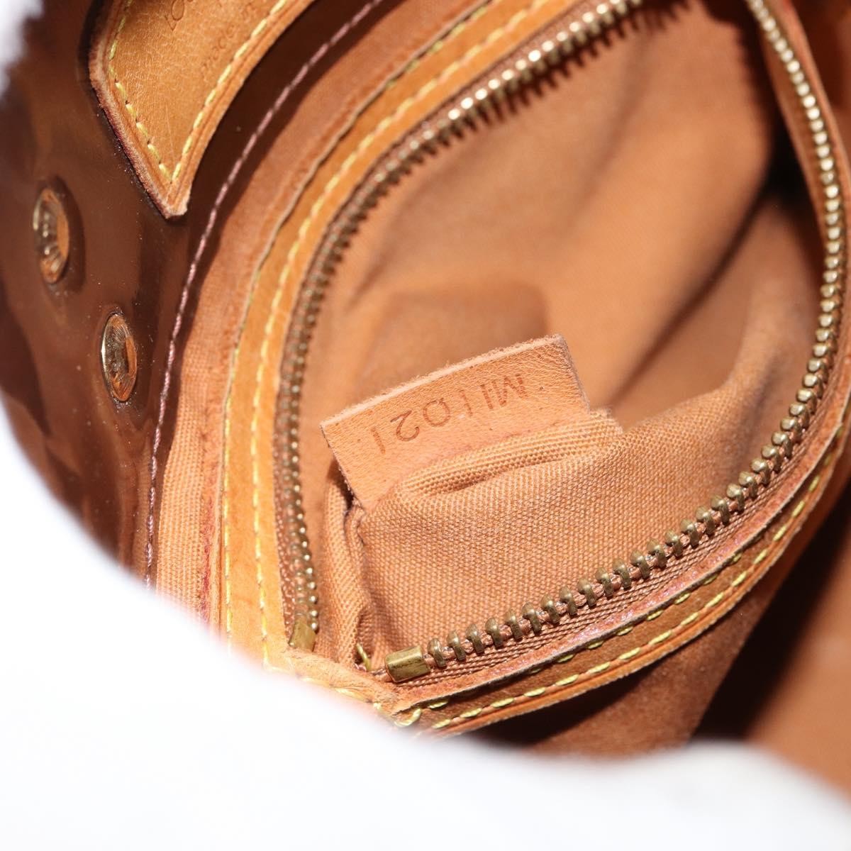 Louis Vuitton LOUIS VUITTON Monogram Vernis Reade PM Hand Bag Bronze M91146 LV Authentic BA6257