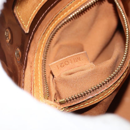 Louis Vuitton LOUIS VUITTON Monogram Vernis Reade PM Hand Bag Bronze M91146 LV Authentic BA6257