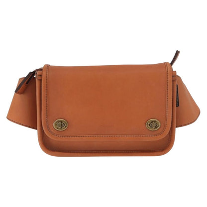 Coach Coach Body Bag Leather Brown Authentic am10204