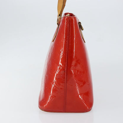 Louis Vuitton LOUIS VUITTON Monogram Vernis Houston Hand Bag Rouge M91092 LV Authentic bs30835