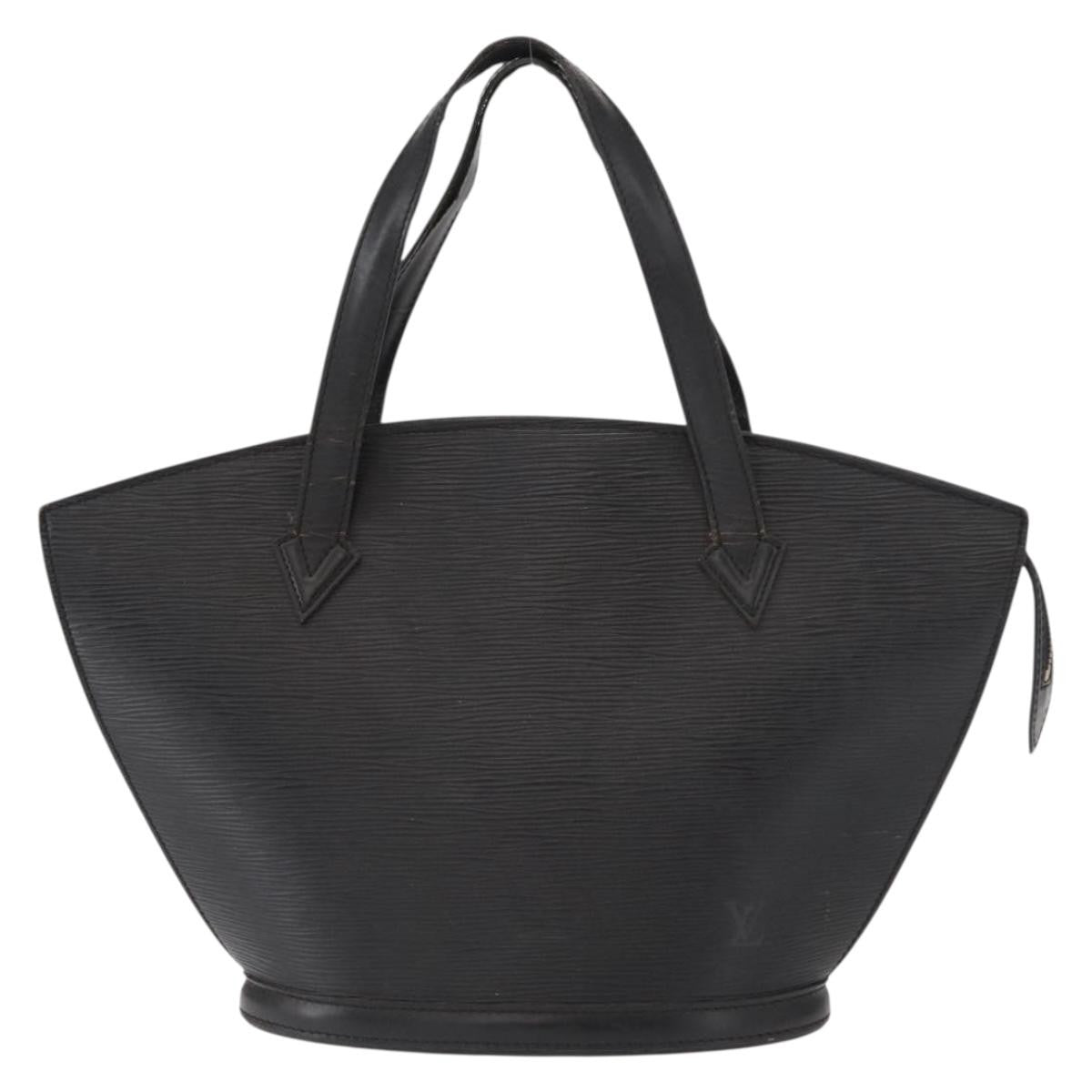 Louis Vuitton LOUIS VUITTON Epi Saint Jacques Shopping Shoulder Bag Black M52262 Authentic 156531