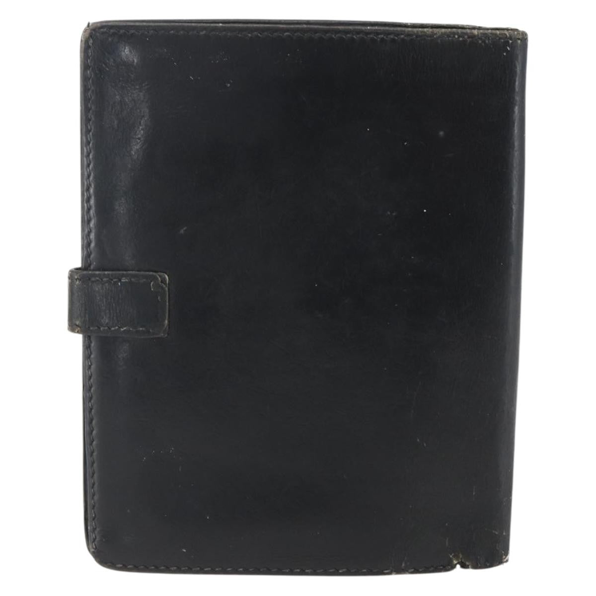 Hermès Hermès HERMES Saumur Diane Wallet Leather Black Authentic bs32957 Bag