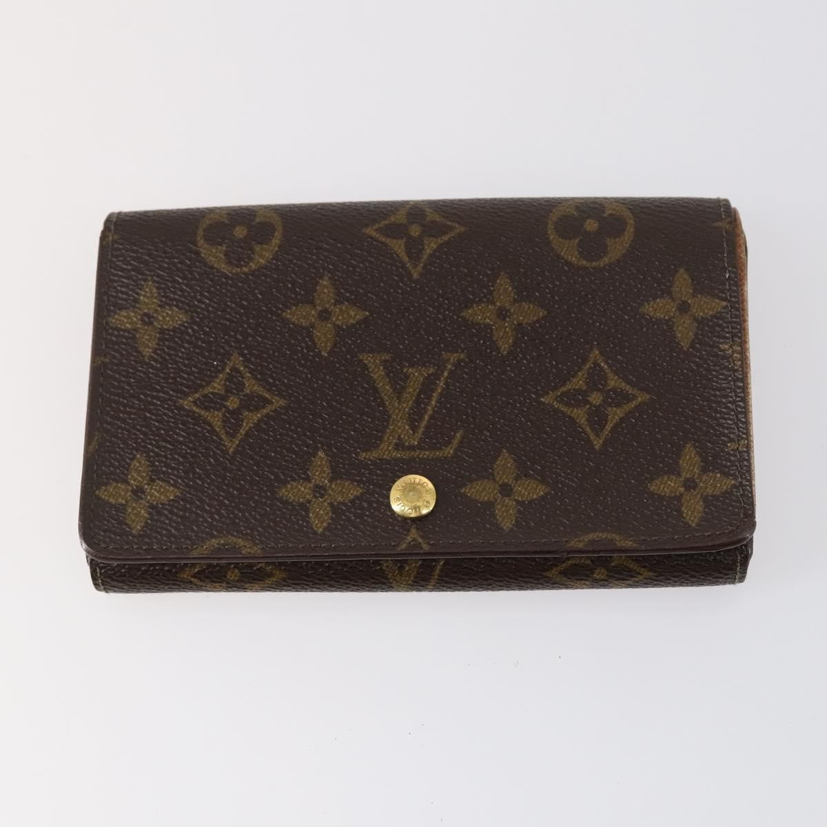 Louis Vuitton LOUIS VUITTON Monogram Portefeuille Tresol Wallet 4 Set M61736 LV Authentic kk574 Bag