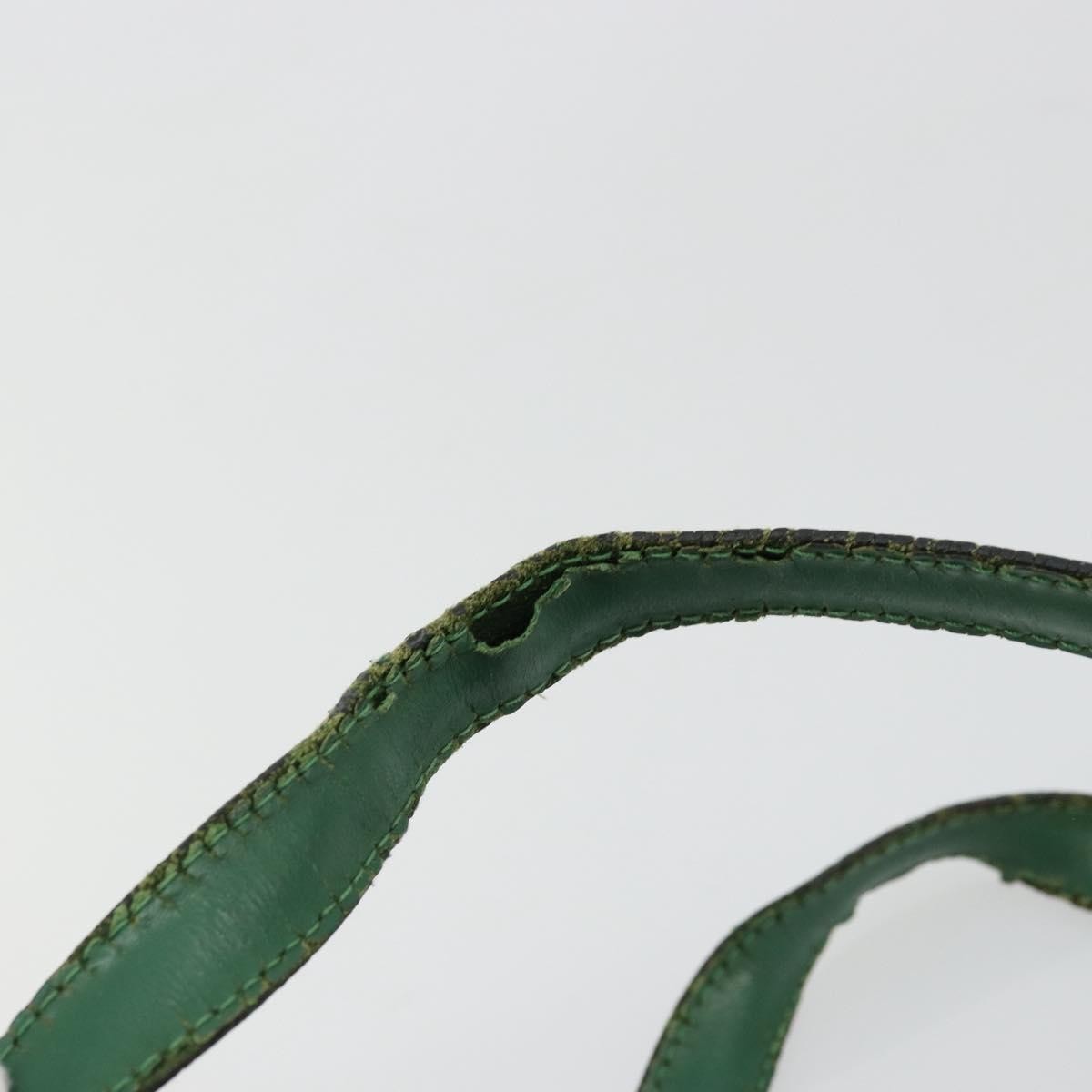Louis Vuitton LOUIS VUITTON Epi Saint Jacques Hand Bag Green M52274 LV Authentic 168866