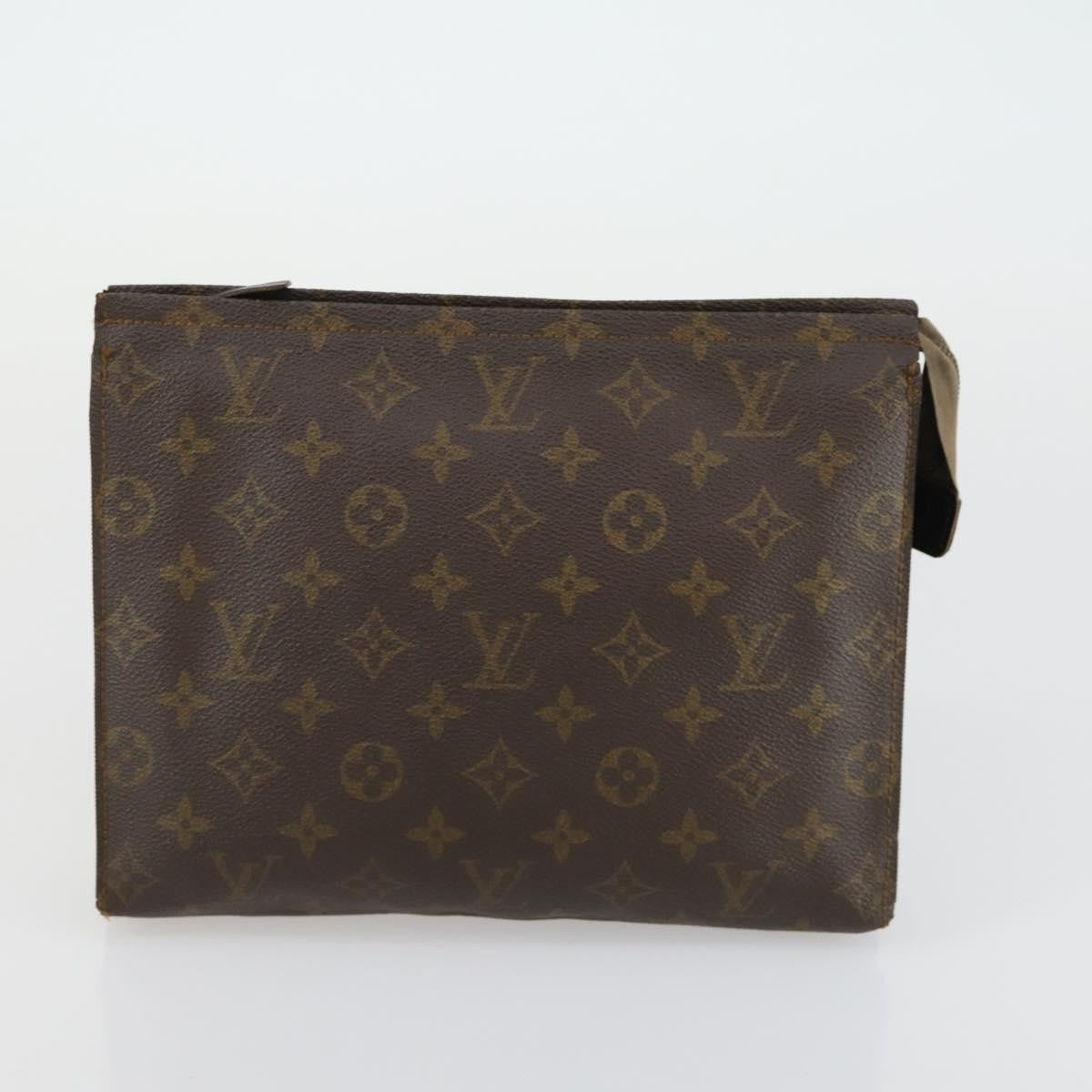 Louis Vuitton LOUIS VUITTON Monogram Clutch Bag 4 Set LV Authentic 158548
