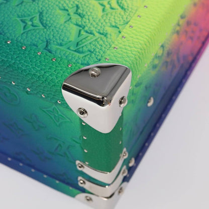 Louis Vuitton LOUIS VUITTON Taurillon Illusion Cotoville 40 Trunk Multicolor LV Authentic yk15763S Bag