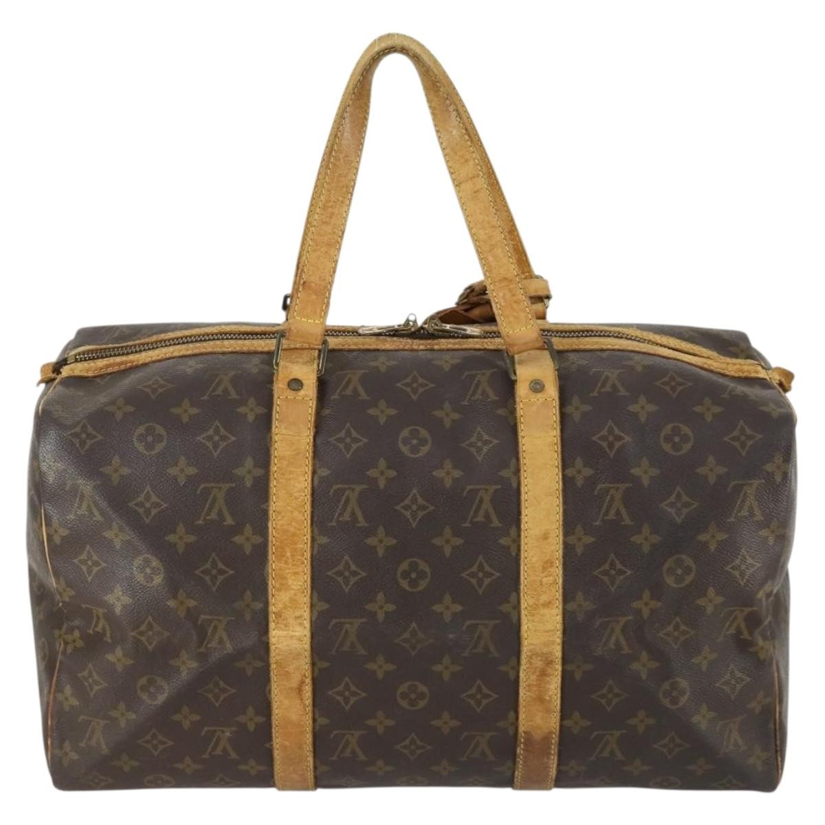 Louis Vuitton LOUIS VUITTON Monogram Sac Souple 45 Boston Bag M41624 LV Authentic 159241