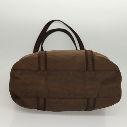 Prada PRADA Tote Bag Nylon Brown Authentic th5852