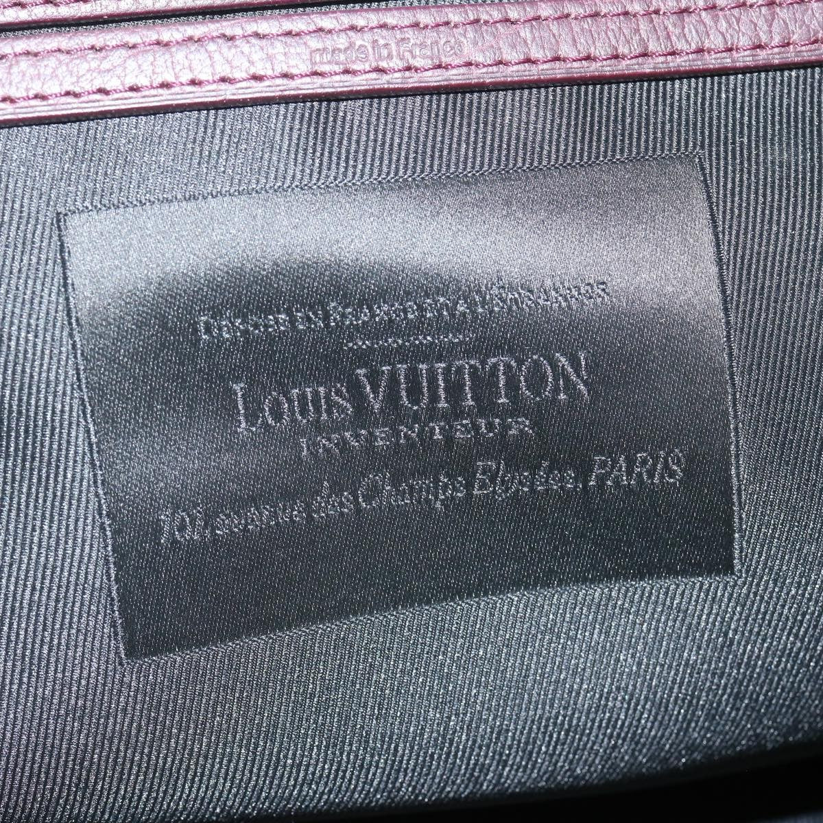 Louis Vuitton LOUIS VUITTON Monogram Volupte Psyche Hand Bag 2way Bordeaux M93475 Authentic bs12168