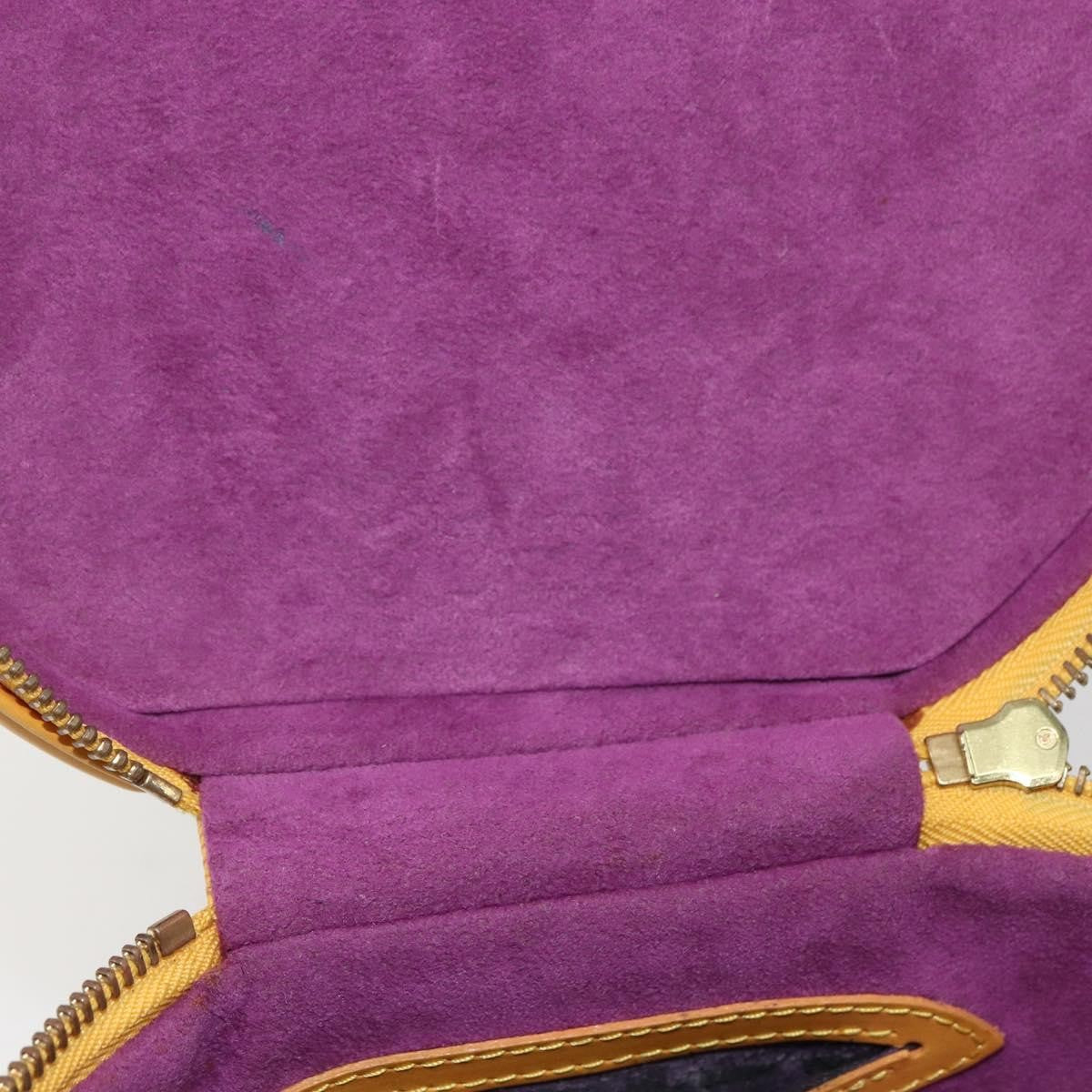 Louis Vuitton LOUIS VUITTON Epi Cannes Hand Bag Yellow M48039 LV Authentic BA10743