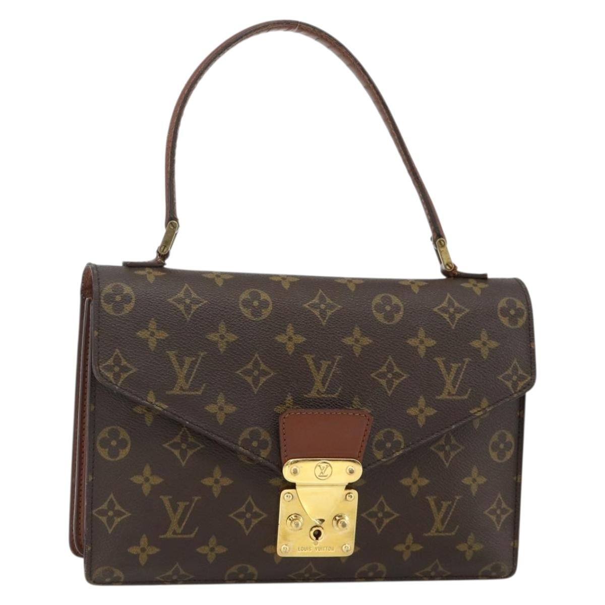 Louis Vuitton LOUIS VUITTON Monogram Concorde Hand Bag M51190 LV Authentic YKZ1542