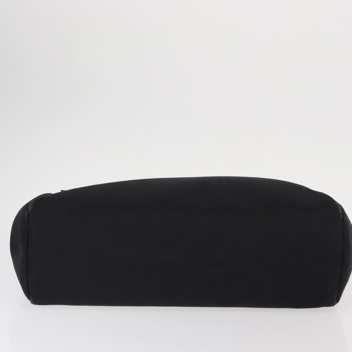 Hermès Hermès HERMES Herbag MM Hand Bag Canvas Leather Black Silver Authentic gh1501