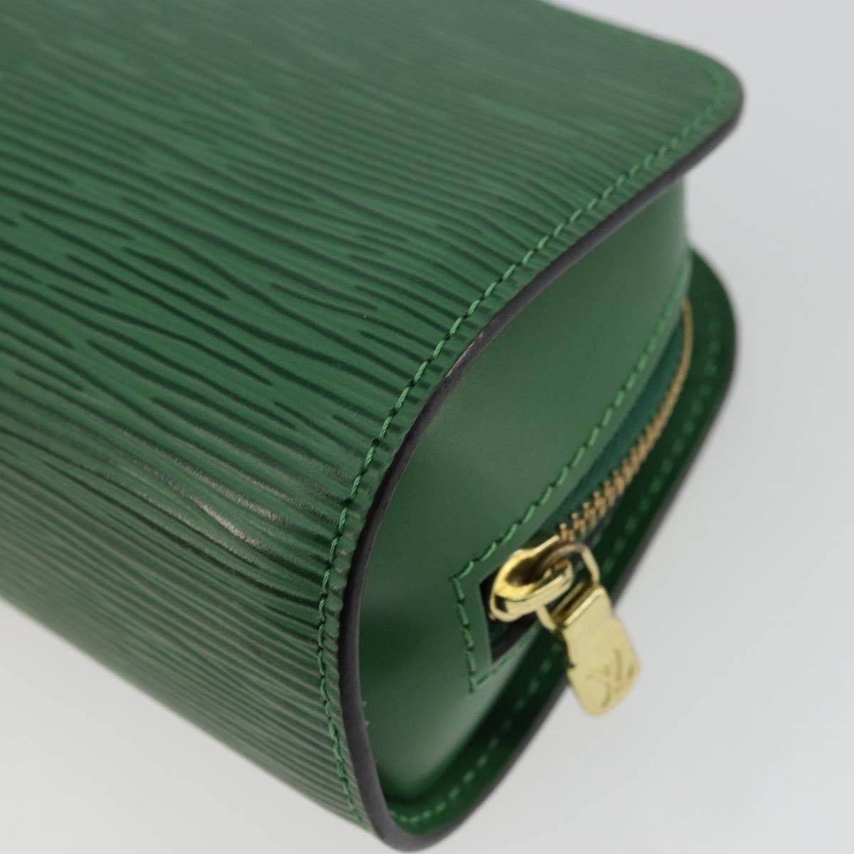 Louis Vuitton LOUIS VUITTON Epi Dauphine PM Cosmetic Pouch Green M48444 LV Authentic BA12760 Bag