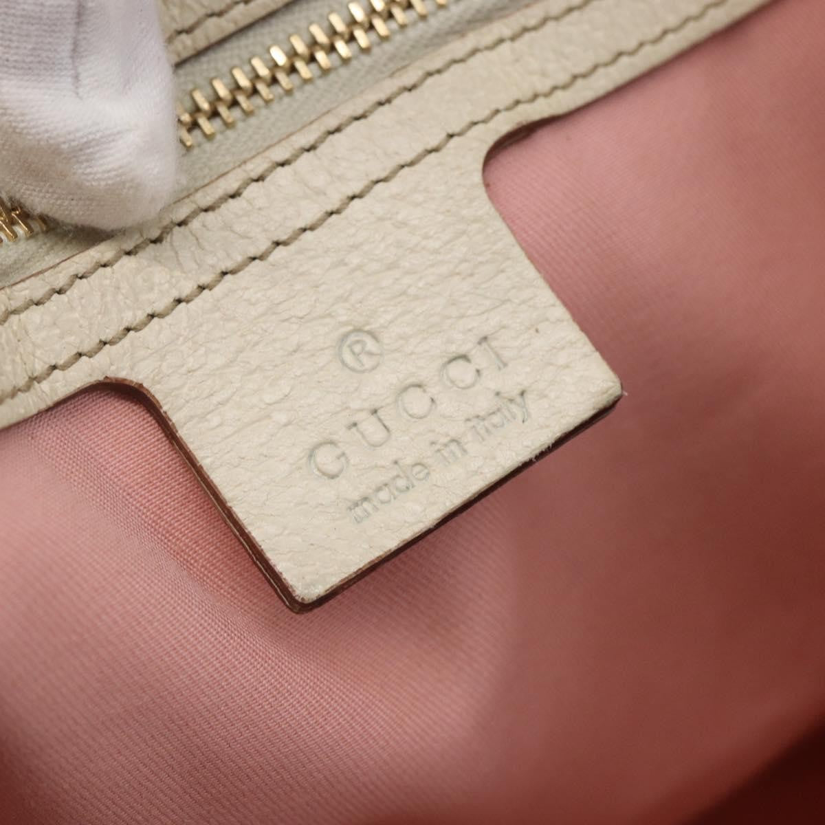 Gucci GUCCI GG Canvas Sherry Line Tote Bag Pink Gold 137396 Authentic 144533