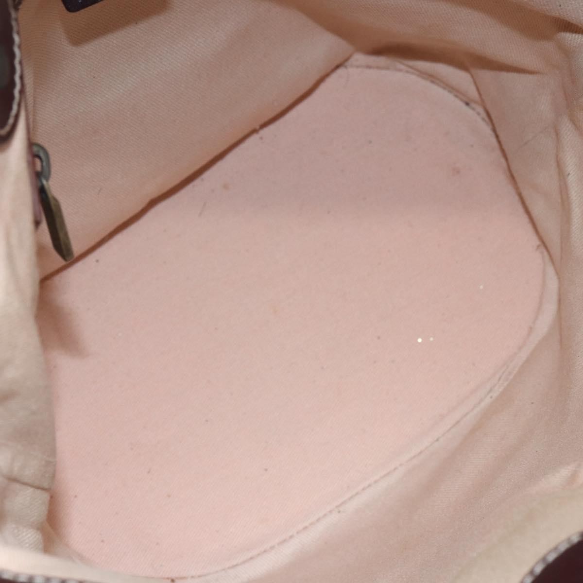 Celine CELINE Macadam Canvas Tote Bag Beige Authentic bs30631