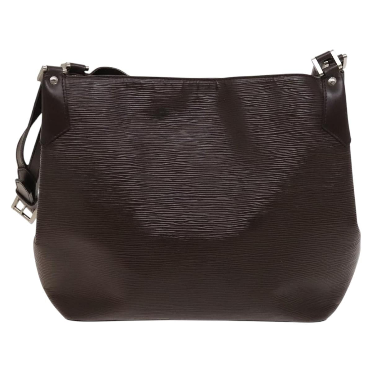 Louis Vuitton LOUIS VUITTON Epi Mandala MM Shoulder Bag Mocha M5889D LV Authentic bs25416