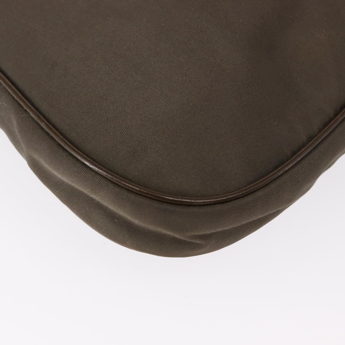 Prada PRADA Shoulder Bag Nylon Brown Authentic 153825