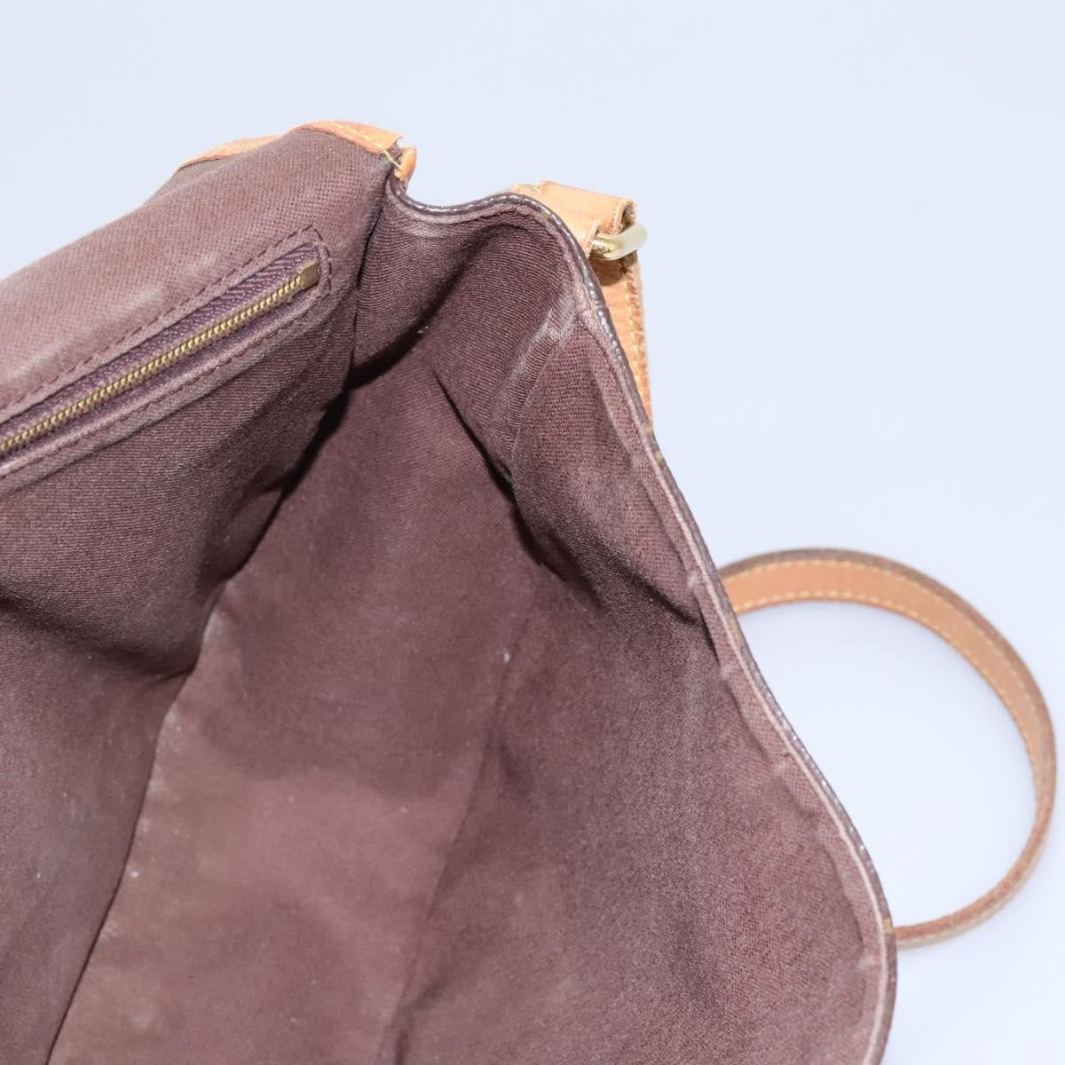 Louis Vuitton LOUIS VUITTON Monogram Menilmontant MM Shoulder Bag M40473 LV Authentic 119173