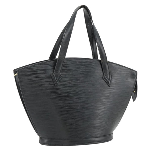 Louis Vuitton LOUIS VUITTON Epi Saint Jacques Hand Bag Black M52272 LV Authentic 175051