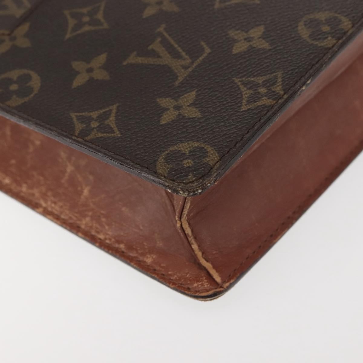 Louis Vuitton LOUIS VUITTON Monogram Pochette Homme Clutch Bag M51795 LV Authentic 142513
