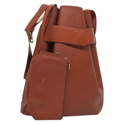 Louis Vuitton LOUIS VUITTON Epi Sac Depaule GM Shoulder Bag Brown M80193 LV Authentic 123400