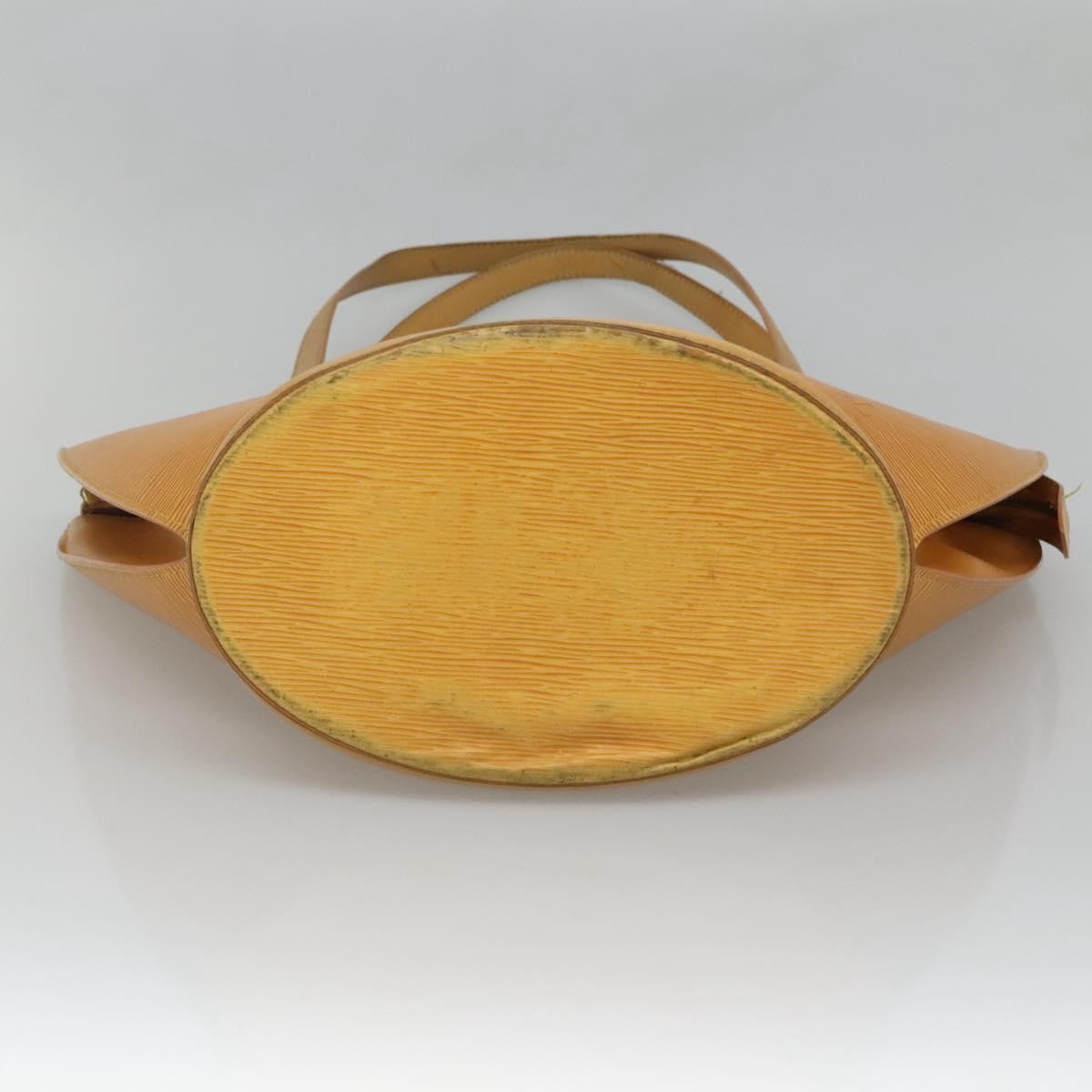 Louis Vuitton LOUIS VUITTON Epi Saint Jacques Shopping Shoulder Bag Yellow M52269 Authentic BD2186