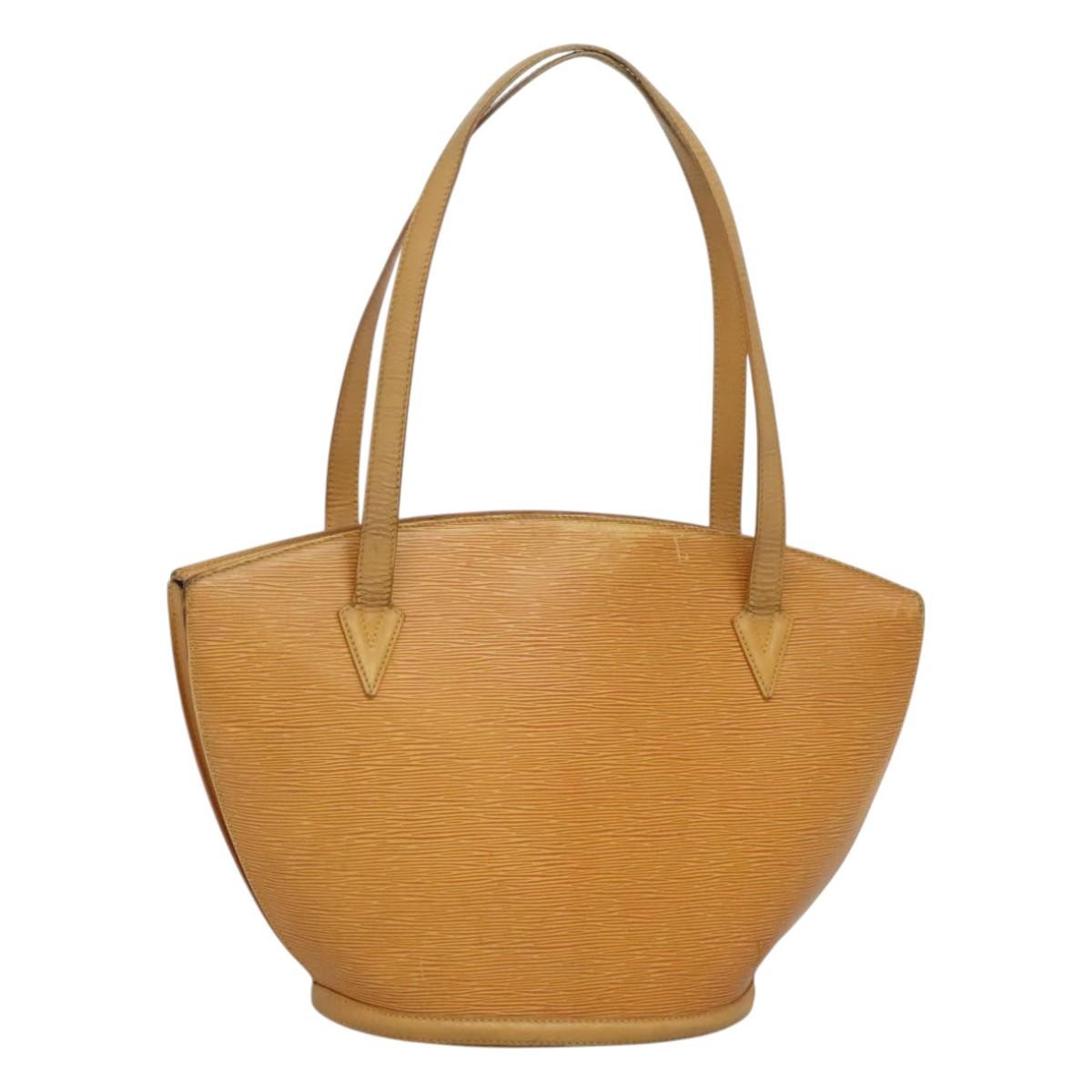 Louis Vuitton LOUIS VUITTON Epi Saint Jacques Shopping Shoulder Bag Yellow M52269 Authentic BD2186