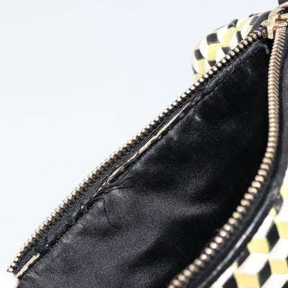 Prada PRADA Shoulder Bag Leather Yellow Gold Authentic bs35156