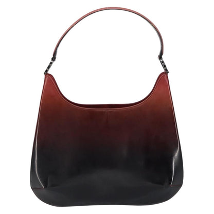 Salvatore Ferragamo Salvatore Ferragamo Gancini Shoulder Bag Patent leather Red Silver Authentic 160692