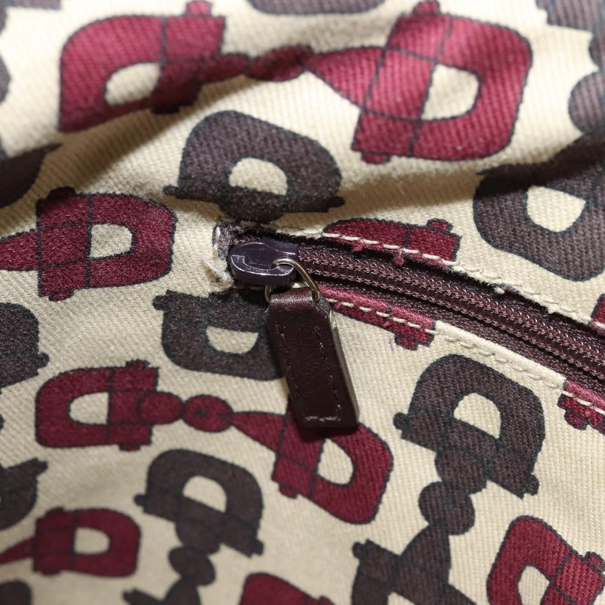 Gucci GUCCI GG Canvas Guccissima Tote Bag Leather Brown Gold 141472 Authentic 176366