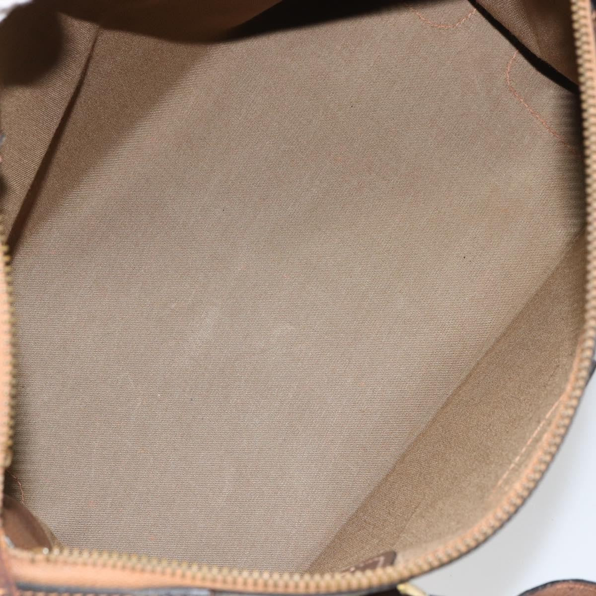 Gucci GUCCI GG Supreme Boston Bag PVC Old Gucci Beige Gold Authentic 158499