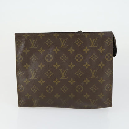 Louis Vuitton LOUIS VUITTON Monogram Clutch Bag 3 Set LV Authentic bs33347
