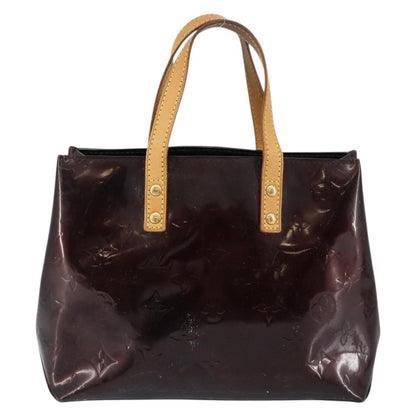 Louis Vuitton LOUIS VUITTON Monogram Vernis Reade PM Hand Bag Amarante M91993 LV Authentic 145457