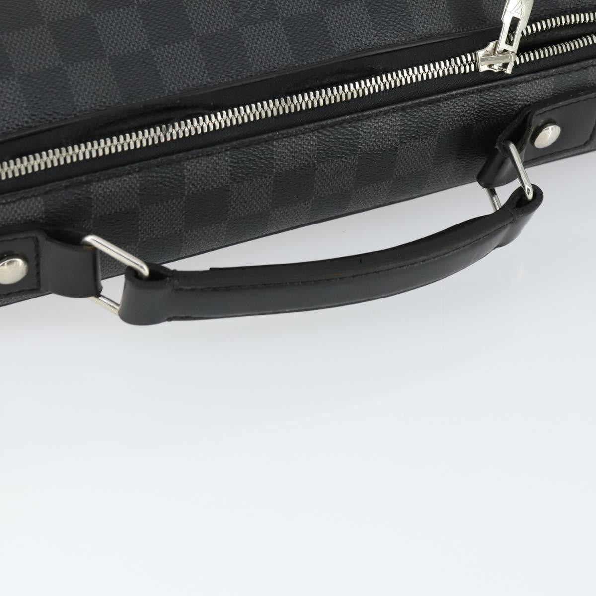 Louis Vuitton LOUIS VUITTON Damier Grafitte Steve Business Bag 2way N58030 LV Authentic ka2281