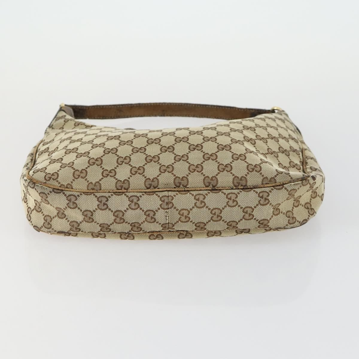 Gucci GUCCI GG Canvas Shoulder Bag 2 Set Beige Authentic bs31982