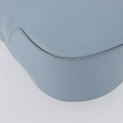 Salvatore Ferragamo Salvatore Ferragamo Gancini Shoulder Bag Leather Light Blue Silver Authentic fm5224