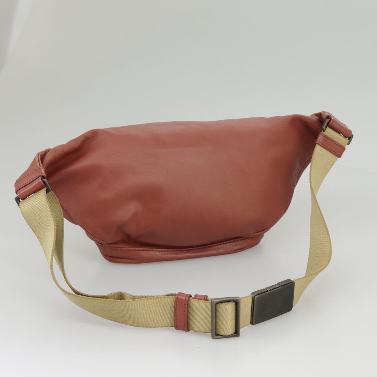 BOTTEGAVENETA BOTTEGAVENETA BOTTEGA VENETA Waist bag Leather Pink Authentic am7105