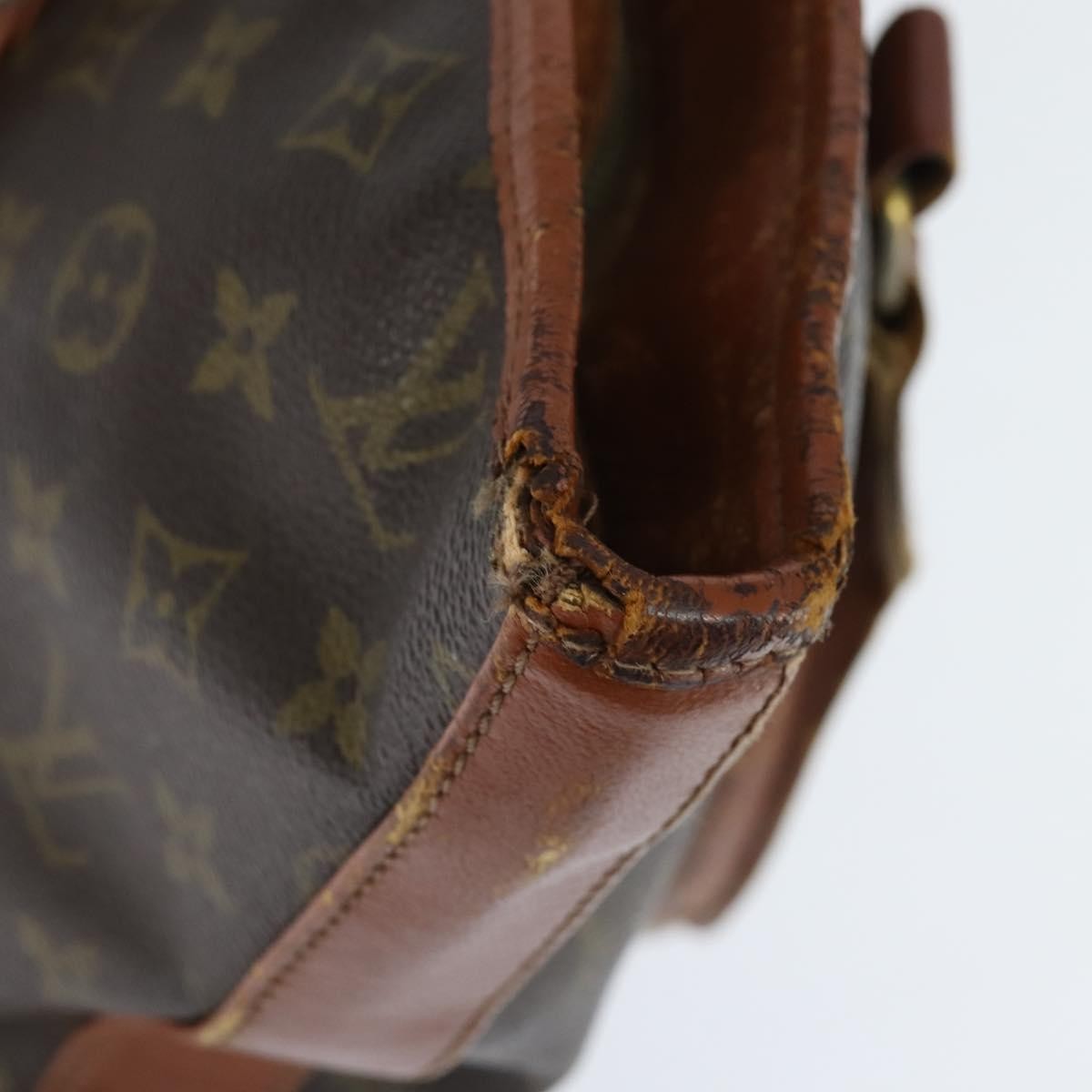 Louis Vuitton LOUIS VUITTON Monogram Sac Weekend PM Hand Bag M42425 LV Authentic 150361