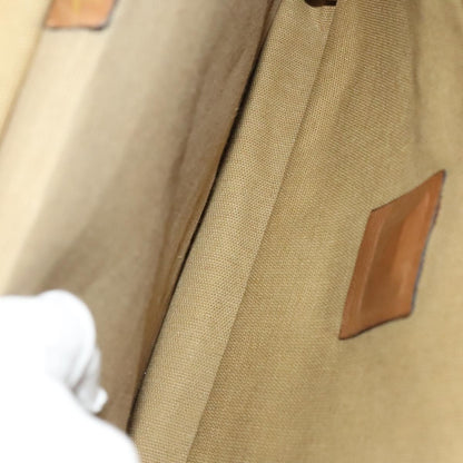 Gucci GUCCI Micro GG Canvas Hand Bag 2way Brown Gold Authentic 121561