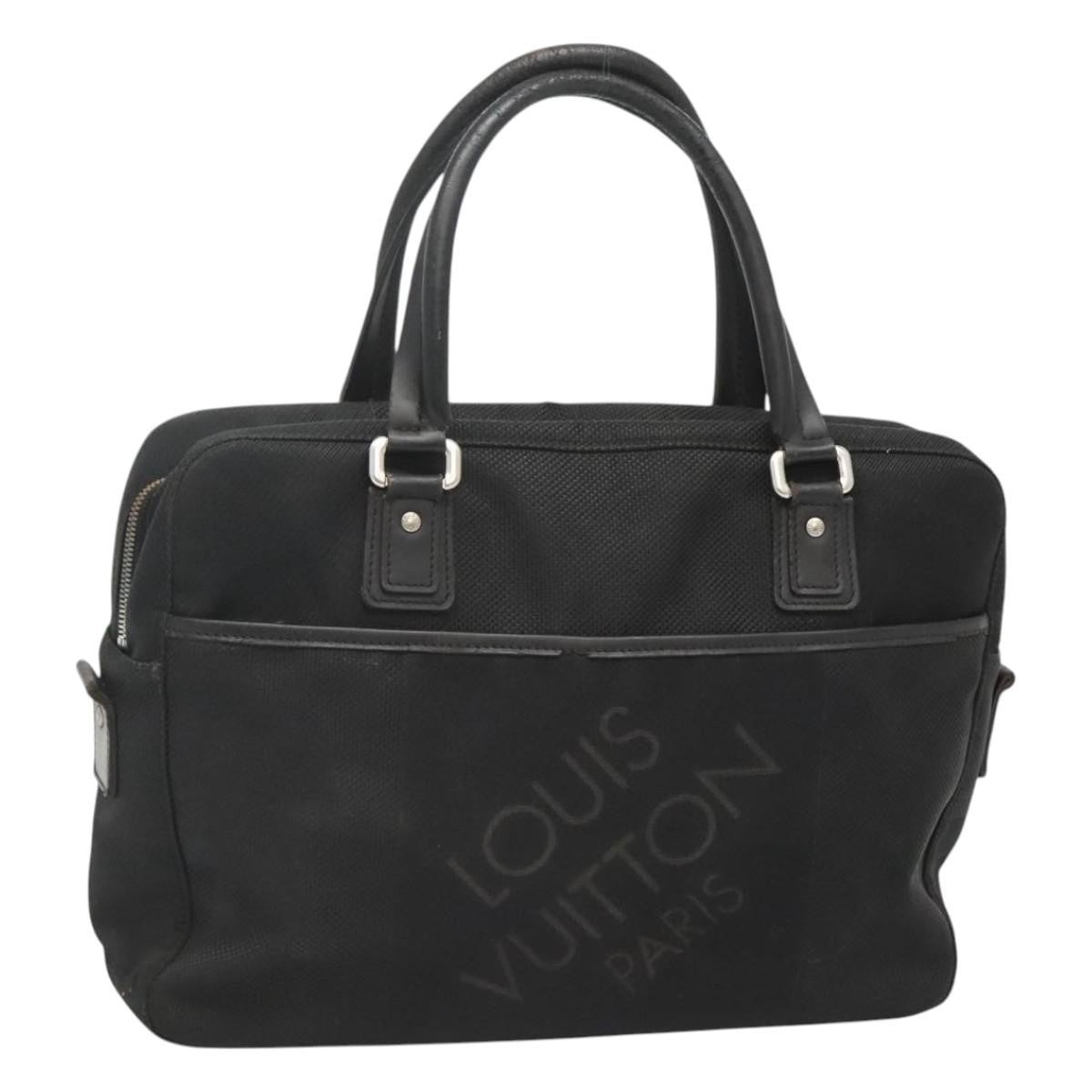 Louis Vuitton LOUIS VUITTON Damier Geant Yak Business Bag 2way Black Noir M93082 Authentic bs25028