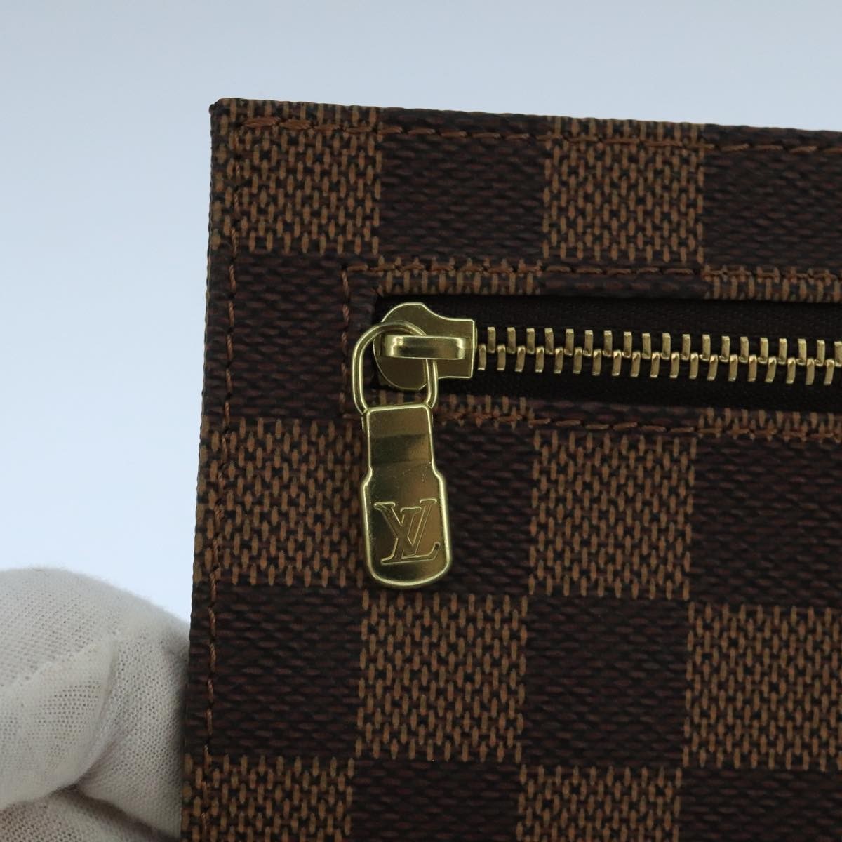 Louis Vuitton LOUIS VUITTON Damier Ebene Clifton Pouch N51149 LV Authentic 105674 Bag