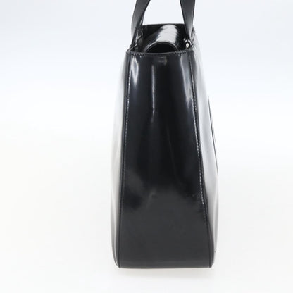 Gucci GUCCI Hand Bag Patent leather Black Silver 000 1013 0504 Authentic ka2334