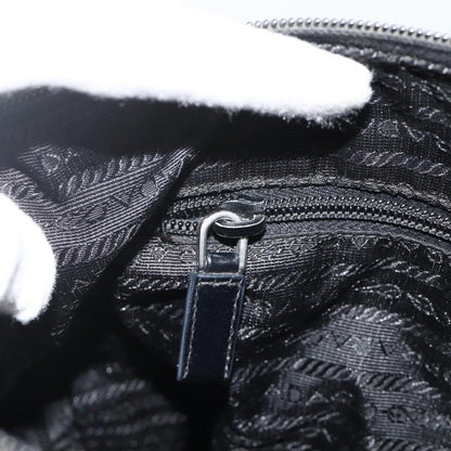 Prada PRADA Shoulder Bag Nylon Black Silver Authentic 175741