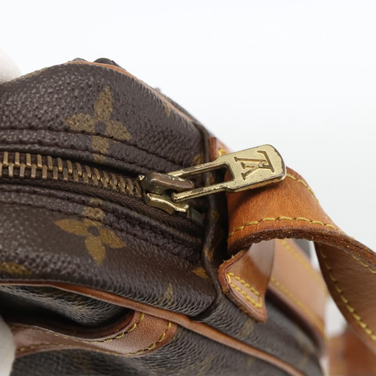 Louis Vuitton LOUIS VUITTON Monogram Jeune Fille GM Shoulder Bag M51225 LV Authentic ARZ900